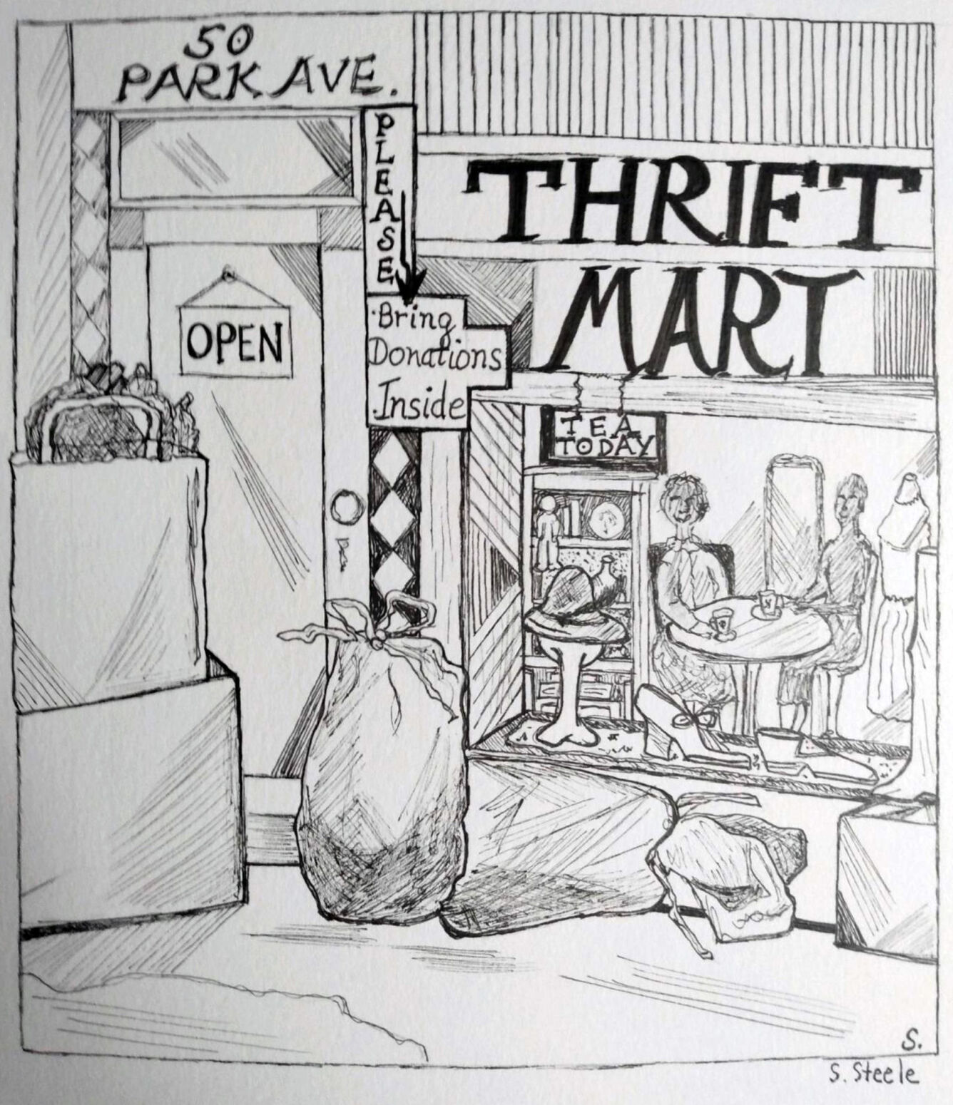 Thrift Stores Create Spring Cleaning Opportunities That Do Good | Lifestyle 81 thrift store art
